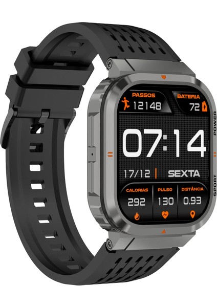 S43 Geo Akıllı Saat Titanyum Gri