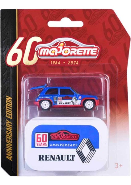 1:64 Majorette Anniversary Edition Deluxe Die Cast Model Araba - Renault 5 Turbo fırsatları