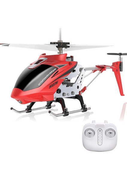 Syma Mini Rc Helikopter Çocuklar Için Otomatik Dengeleyici Tek Tuşlu Kalkış ve Iniş Toyu (Yurt Dışından)