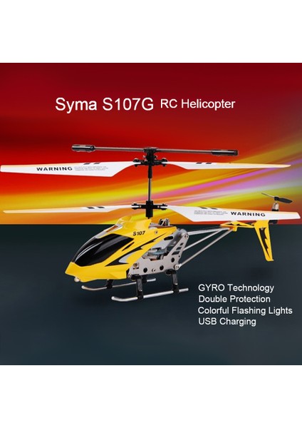 Syma S107G Uzak Denetimli Helikopter (Yurt Dışından)