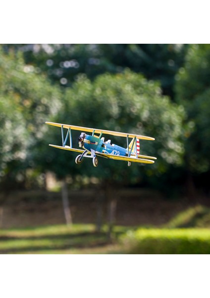 Dans Kanatları Hobisi E25 Stearman Pt - 17 Kaydet Uzak Kumandalı Uçak Pp Malzemeli 450MM Kanat Açığı (Yurt Dışından) fırsatları