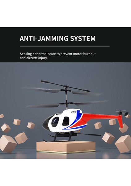 2.4ghz Uzaktan Kumandalı Helikopter Jiroskopik Stabilizasyonlu Tek Tuşlu Kalkış ve Iniş (Yurt Dışından)