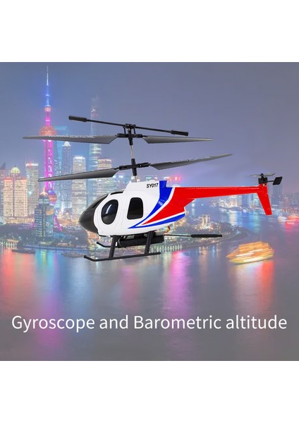 2.4ghz Uzaktan Kumandalı Helikopter Jiroskopik Dengeleme Tek Tuşlu Kalkış ve Iniş (Yurt Dışından)
