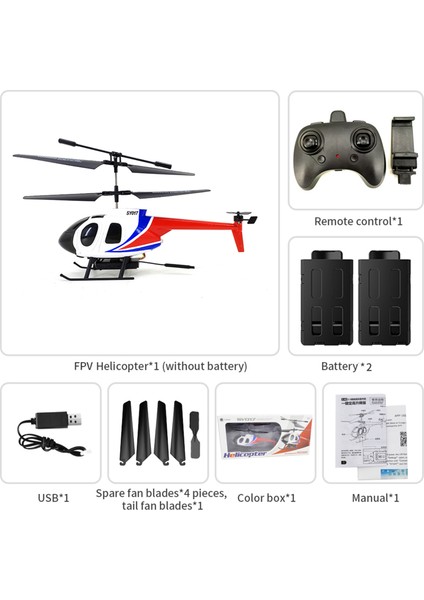 2.4ghz Uzaktan Kumandalı Helikopter Jiroskopik Dengeleme Tek Tuşlu Kalkış ve Iniş (Yurt Dışından)
