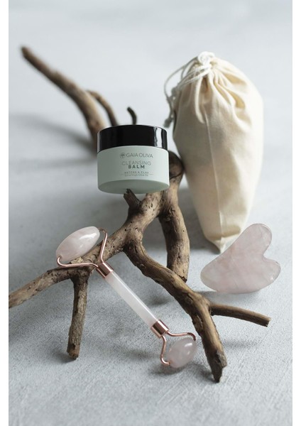 Balm Pembe Kuvars Face Roller ve Gua Sha Masaj Taşı Seti fiyatları
