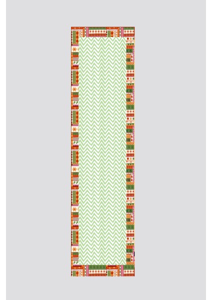 Tropikal Desenli Runner 40X140CM fiyatları