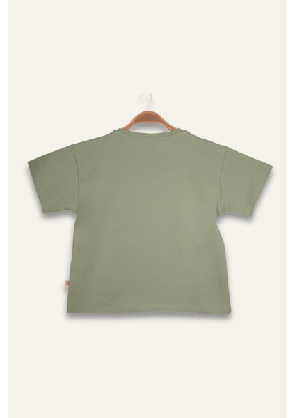 Erkek Çoçuk Sörf Baskılı T-Shirt - Yeşil fiyatları