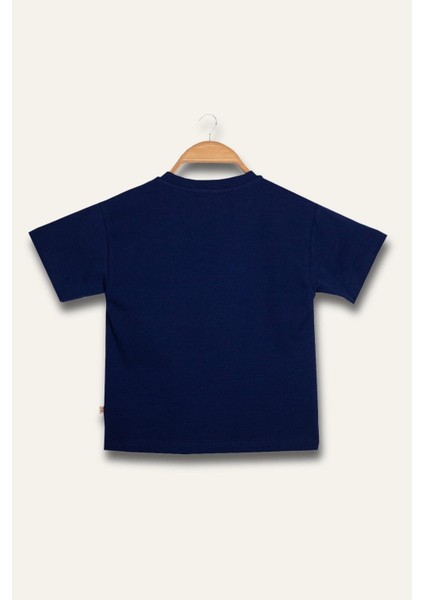 Erkek Çocuk Florida Baskılı T-Shirt - Lacivert fiyatları