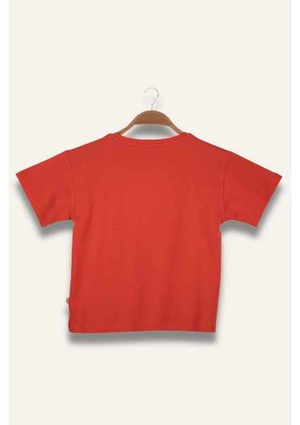 Erkek Çoçuk Future Baskılı T-Shirt - Coral fiyatları