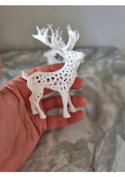 3 Lu Geyik Ailesi 10 cm modelleri