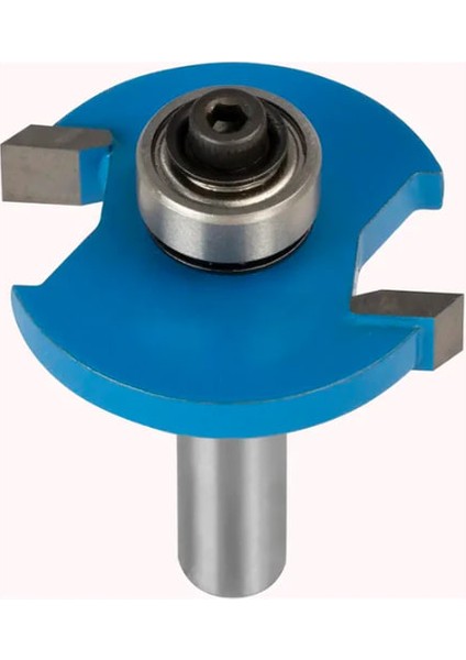 Ahşap Freze Bıçağı 11B-35008008 Rulmanlı Cam Yeri Açma İki Kanatlı Freze Ucu Sap 8 mm fiyatları