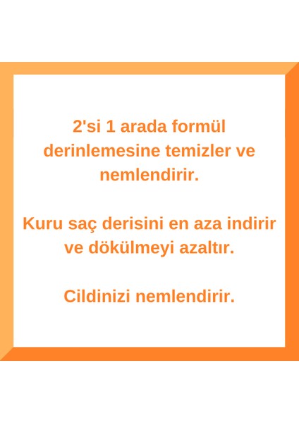 Erkeklere Özel Üçü Bir Arada ( Şampuan+Saç Kremi+Duş Jeli)