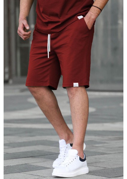 Bordo Basic Erkek Şort 6501