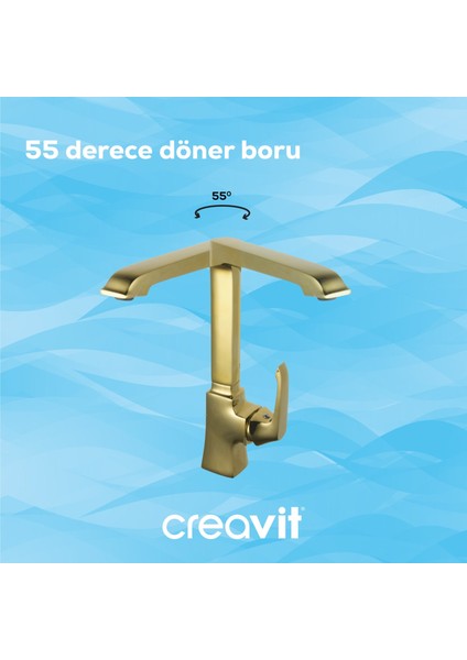Avangart Mutfak Armatürü Altın fiyatları