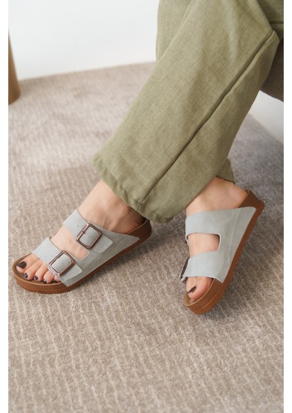 Arizona Günlük Ortopedik Unisex Tokalı Terlik