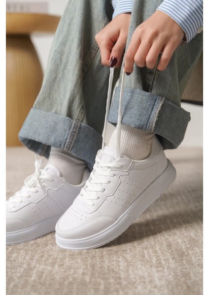 D0158 Günlük Ortopedik Kadın Sneaker Spor Ayakkabı