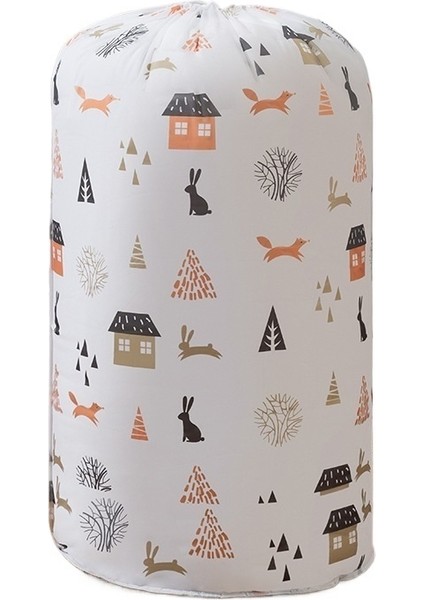 Bağcıklı 85x45 Saklama Çantası Ev Tipi Yorgan Saklama Çantası Su Geçirmez Taşıma (Yurt Dışından)