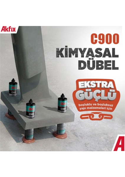C900 Kimyasal Dübel (Epoksi) modelleri