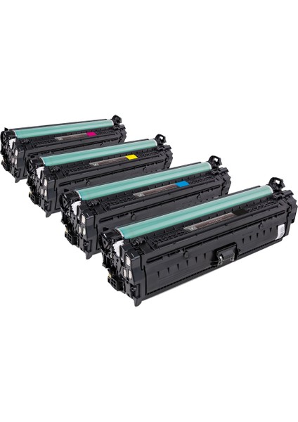 Hp 651A-CE340A/CE341A/CE342A/CE343A Muadil Toner Seti Tüm Renkler