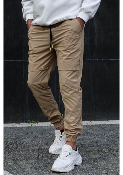 Erkek Basic Camel Eşofman Altı 5412