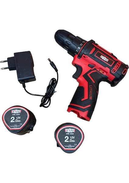 Eco 12V CDD-202C Çift Akülü MATKAP-A0104086
