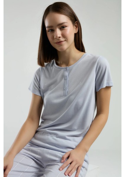 Yumuşak Dokulu Kapri Kadın Pijama Takım 8979 indirimleri