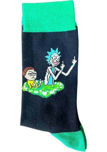 Unisex Basklı Çorap