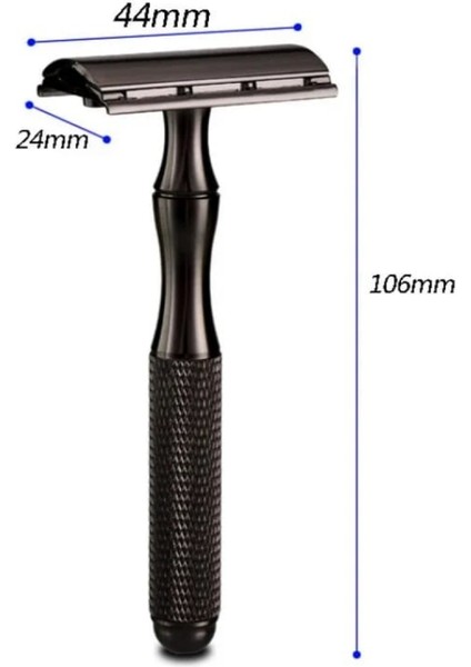 S29 Full Metal Manuel Tıraş Makinesi + 5 Adet Yaprak Jilet