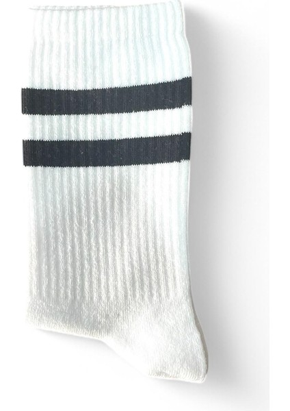 Unisex Basklı Çorap