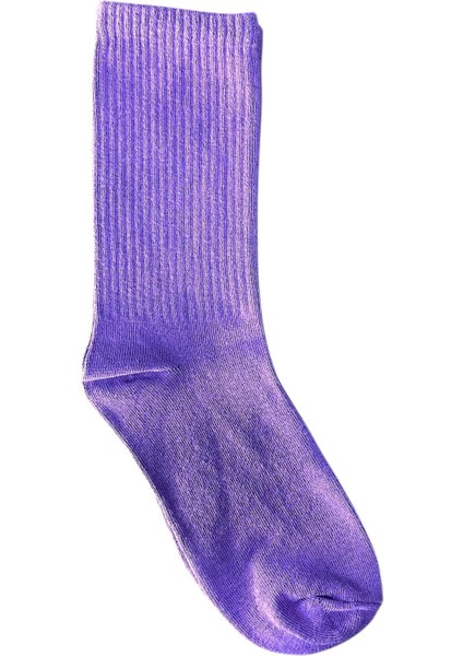 Unisex Basklı Çorap