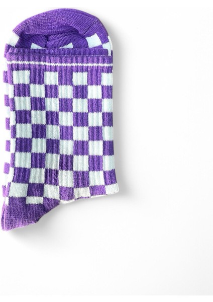 Unisex Basklı Çorap