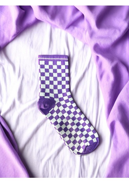Unisex Basklı Çorap