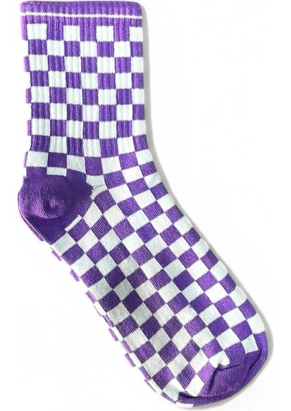 Unisex Basklı Çorap