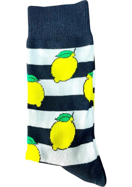 Unisex Basklı Çorap