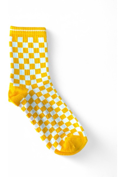 Unisex Basklı Çorap