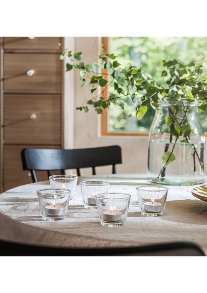 30 Adet Kokulu Tealight Mum Ikea 30'lu Set Dekoratif Mum Beyaz Vanilya Kokulu Mum fiyatları