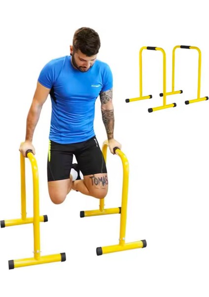 Ikili Uzun Paralel Bar Dips Bar Tall Parallettes HC1616D