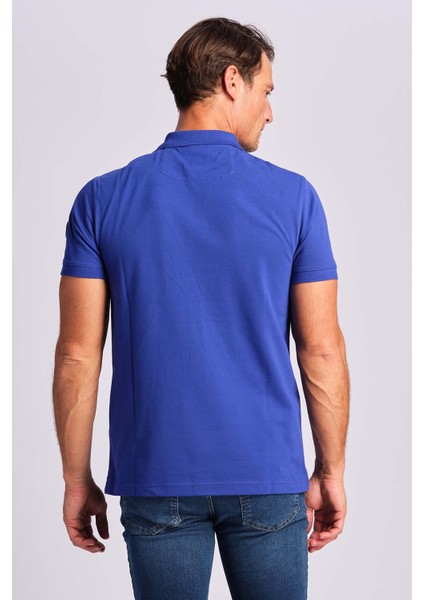 Ruck & Maul Logolu Streç Pamuklu Regular Fit Düğmeli Polo Yaka T Shirt Erkek Polo Yaka T Shirt RMM011300002 23309 modelleri