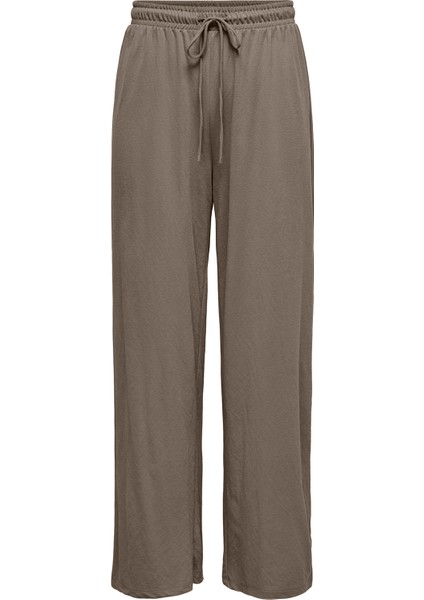 Onljany Regular Fit Yüksek Bel Geniş Paça Pantolon Bayan Pantolon 15294429