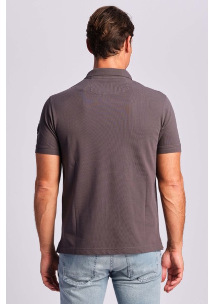 Ruck & Maul Logolu Streç Pamuklu Regular Fit Düğmeli Polo Yaka T Shirt Erkek Polo Yaka T Shirt RMM011300002 23309 modelleri