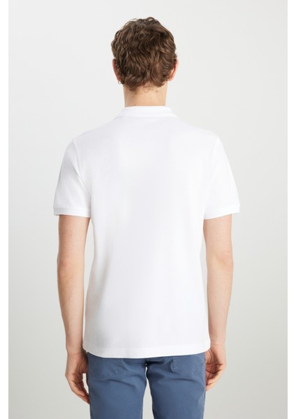Pamuk Regular Fit Düğmeli Polo Yaka T Shirt Erkek Polo Yaka T Shirt MW7D5K4XX2T989 indirimleri