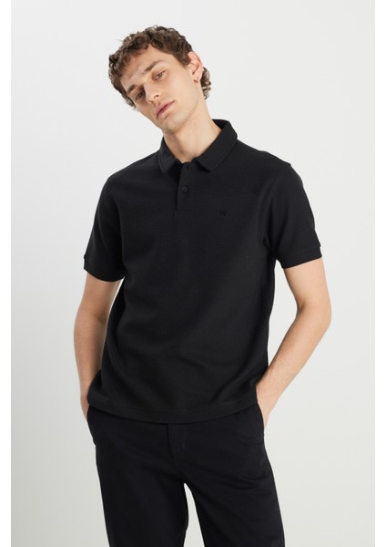 Regular Fit Düğmeli Polo Yaka T Shirt Erkek Polo Yaka T Shirt W2510720001 modelleri