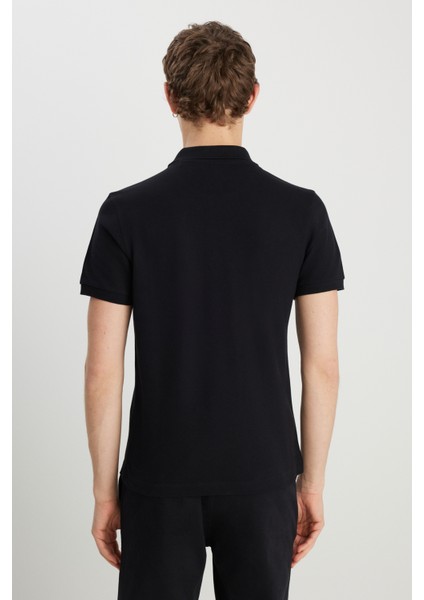 Pamuk Regular Fit Düğmeli Polo Yaka T Shirt Erkek Polo Yaka T Shirt MW7D5K4XX2T001 indirimleri