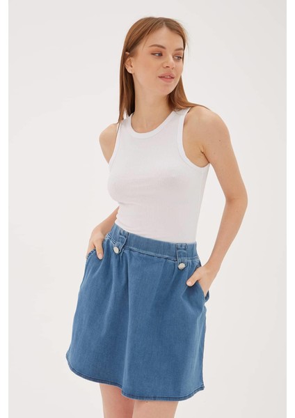 Slim Fit Halter Yaka Fitilli Atlet Bayan Atlet 25Y0479K1 modelleri
