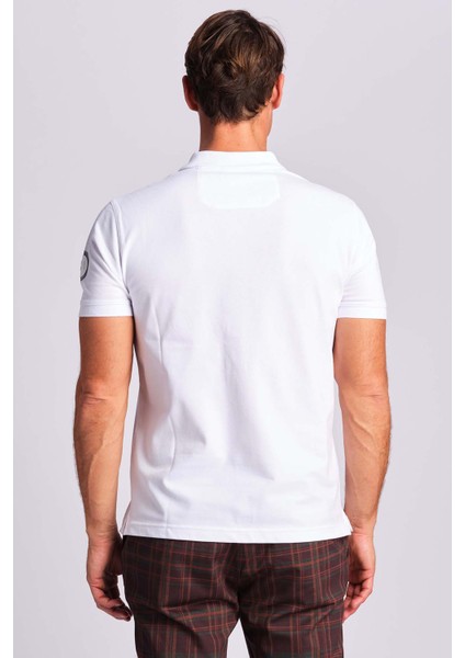 Ruck & Maul Logolu Streç Pamuklu Regular Fit Düğmeli Polo Yaka T Shirt Erkek Polo Yaka T Shirt RMM011300002 23309 modelleri