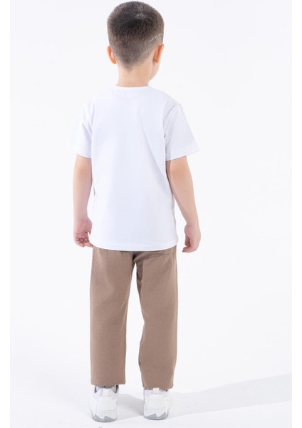 Erkek Çocuk Türk Bayraklı Beyaz Tshirt Penye modelleri