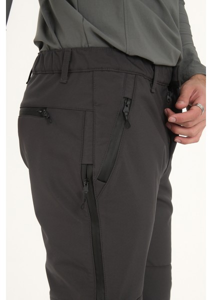 CAMP595 Outdoor Tactical Softshell Su ve Rüzgara Içi Polarlı Kışlık Erkek Taktik Pantolon