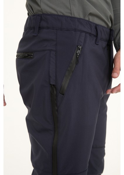 CAMP595 Outdoor Tactical Softshell Su ve Rüzgara Içi Polarlı Kışlık Erkek Taktik Pantolon