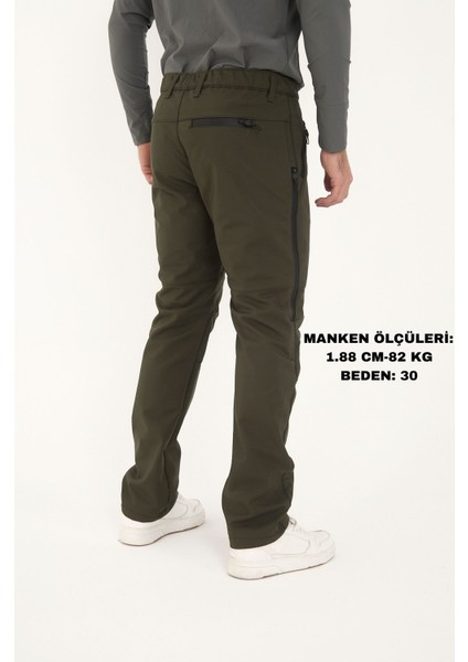 CAMP595 Outdoor Tactical Softshell Su ve Rüzgara Içi Polarlı Kışlık Erkek Taktik Pantolon modelleri