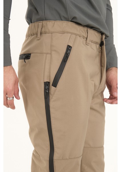 CAMP595 Outdoor Tactical Softshell Su ve Rüzgara Içi Polarlı Kışlık Erkek Taktik Pantolon